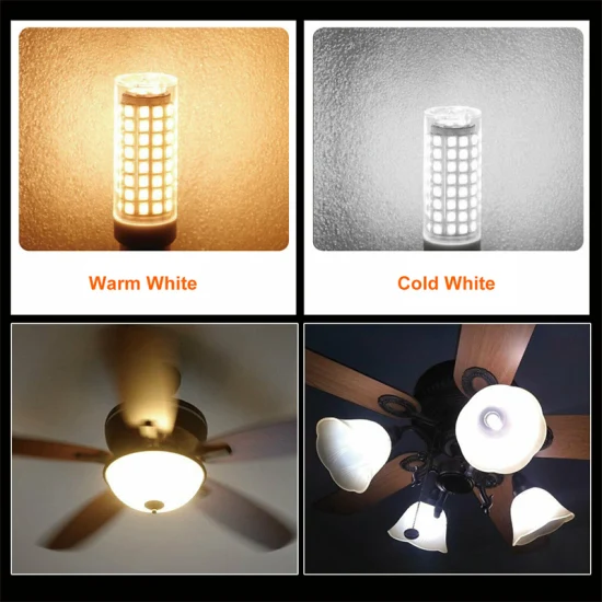 Dimmbare LED-Leuchten, Mini 102 LED-Maisbirnen G4 G9 Ba15D E11 E12 E14 E17 9 W, ersetzen 80 W Halogenlampen 220 V 110 V für Zuhause