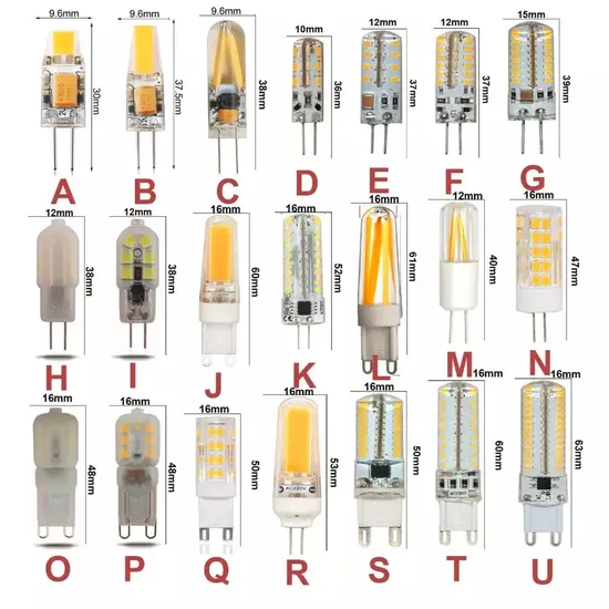 LED-Licht G9 G4 LED-Glühbirne Strahlerlampen für Kronleuchter